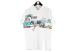 Vintage Reebok Polo T-Shirt Medium