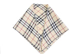 Burberry Triangle Scarf nova check authentic plaid pattern
