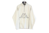 Vintage Kappa Fleece 1/4 Zip Large