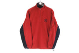 Vintage Nautica Fleece 1/4 Zip Small