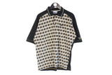 Vintage Reebok Polo T-Shirt Medium