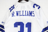 Vintage Dallas Cowboys #31 Roy Williams Reebok Jersey T-Shirt Medium