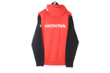 Vintage Honda Hoodie Full Zip Large