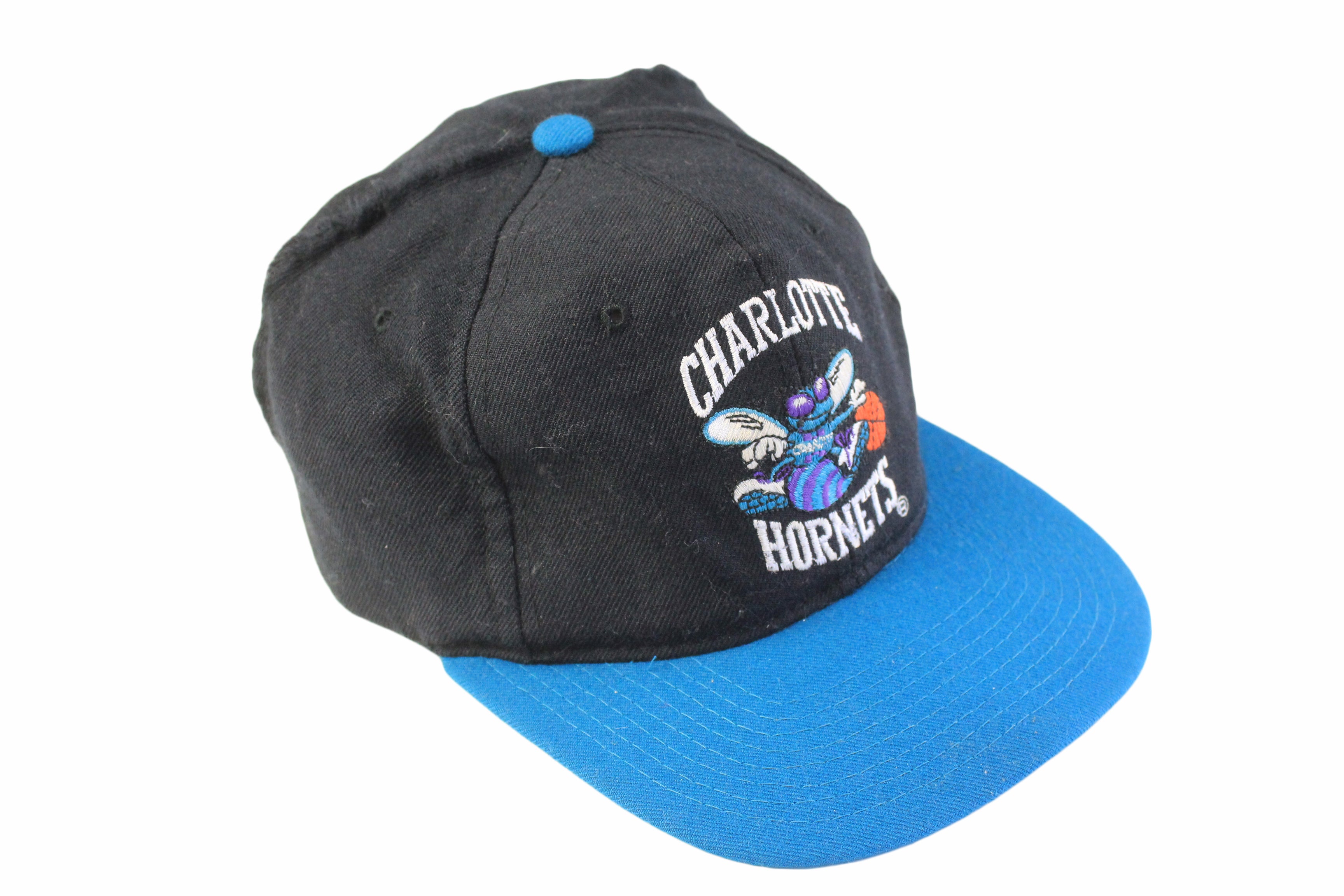 Charlotte HORNETS Original Vintage 90s STARTER Snapback Hat 