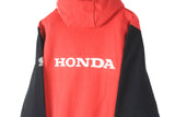Vintage Honda Hoodie Full Zip Large