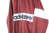 Vintage Adidas Hoodie Half Zip Medium