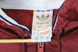 Vintage Adidas Hoodie Half Zip Medium