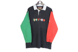 Vintage Cotton Traders Rugby Shirt Large / XLarge