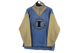 Vintage Champion Sweatshirt 1/4 Zip Small