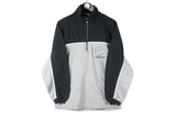 Vintage Reebok Sweatshirt Half Zip Small