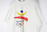 Vintage Barcelona 1992 Olympic Games T-Shirt Medium Oversized