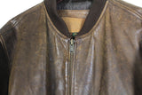 Vintage Timberland Leather Jacket Medium