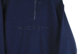 Vintage Hackett Fleece 1/4 Zip Medium