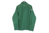 Vintage South Africa Springboks Rugby Fleece 1/4 Zip Large