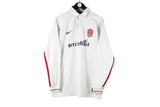 Vintage England Team 2001/02 Nike Rugby Shirt Medium / Large