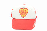 Vintage Adidas "Sex Is A High Performance Thing" Trucker Cap