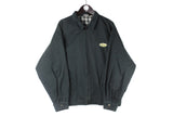 Vintage Billabong Jacket Medium black collared 90s retro surfing Australian style windbreaker