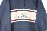 Vintage Fred Perry Sweatshirt 1/4 Zip Women's Medium