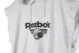 Vintage Reebok Hooded Top Medium