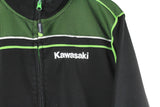 Vintage Kawasaki Sweatshirt Full Zip Large