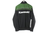 Vintage Kawasaki Sweatshirt Full Zip Large