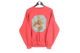 Vintage Bird Print Sweatshirt Small / Medium