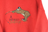Vintage Fishing Sweater Women’s XSmall