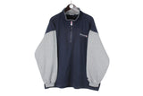 Vintage Reebok Sweatshirt 1/4 Zip XXLarge