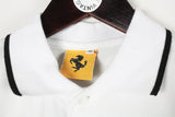 Vintage Ferrari Polo T-Shirt Medium
