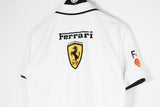 Vintage Ferrari Polo T-Shirt Medium