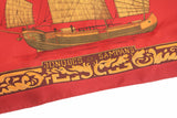 Vintage Hermes Jonques Et Sampans by De La Perrière Scarf