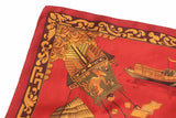 Vintage Hermes Jonques Et Sampans by De La Perrière Scarf