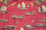 Vintage Hermes Jonques Et Sampans by De La Perrière Scarf
