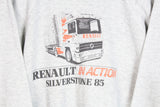 Vintage Renault Trucks Silverstone 1985 Sweatshirt Small