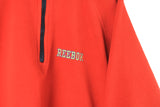 Vintage Reebok Fleece 1/4 Zip XLarge