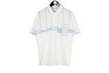 Vintage Adidas Polo T-Shirt Medium