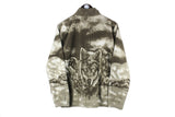 Vintage Wolf Fleece Full Zip Women's Medium / Large