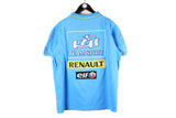 Vintage Renault F1 Team Polo T-Shirt XLarge