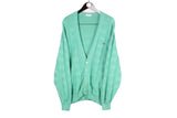 Vintage Lacoste Cardigan XLarge