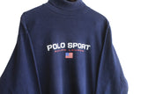 Vintage Polo Sport by Ralph Lauren Turtleneck Sweatshirt Large