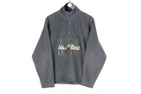 Vintage Looney Tunes Fleece Half Zip Small