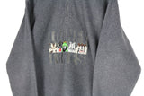 Vintage Looney Tunes Fleece Half Zip Small