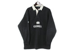 Vintage Guinness Fleece Rugby Shirt Medium