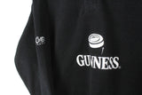 Vintage Guinness Fleece Rugby Shirt Medium