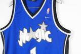 Vintage Orlando Magic #1 McGrady Nike Jersey Top Large