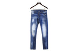 Dsquared2 Jeans 40 blue denim pants authentic luxury streetwear made in Italy