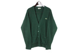 Vintage Lacoste Loisirs Cardigan XLarge