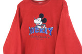 Vintage Mickey Mouse Sweatshirt Large