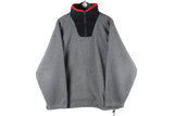 Vintage Gant Fleece 1/4 Zip XLarge