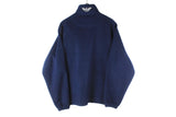 Vintage Armani Fleece 1/4 Zip Large